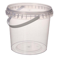 Plastikiniai kibirėliai maistui