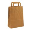 Popieriniai maišeliai Topkraft, 70 g/m², 200 x 100 x 280 mm, rudas kraftas