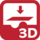 3D paviršiams