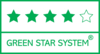 Produktas atitinka 4 žvaigždutes „Green Star System“, kai jo gamybai naudojamas medienos pluoštas yra FSC® ar PEFC™ sertifikuotas arba ne mažiau 50 % antrinio panaudojimo žaliavų (makulatūros / pluošto / atliekų) ir gamybos procesas atitinka aplinkos apsaugos vadybos ISO 14001 arba ES ekologinio ženklo (angl. EU Ecolabel) ar ekologinio ženklo „Šiaurinė gulbė“ (angl. Nordic Swan) keliamus reikalavimus. Norėdami sužinoti daugiau, spauskite logotipą.