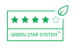 4 žvaigždutėmis „Green Star System Packaging“ įvertintas produktas reiškia, kad jo sudėtyje yra 50–99 % perdirbtų (PIR, PCR) arba atsinaujinančių žaliavų, yra tinkamas perdirbimui ir atitinka REACH standartą.