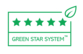 5 žvaigždutėmis „Green Star System Packaging“ įvertintas produktas reiškia, kad jis pagamintas iš 100 % perdirbtos (PIR, PCR) arba atsinaujinančios žaliavos, yra tinkamas perdirbimui ir atitinka REACH standartą.