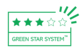 Produktas atitinka 3 žvaigždutes „Green Star System“, kai jo gamybai naudojama iškastinės kilmės žaliava, kurią galima lengvai perdirbti, arba atsinaujinančių ir biologinių šaltinių medžiaga, kuri yra sunkiau perdirbama. 