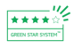 Produktas atitinka 4 žvaigždutes „Green Star System“, kai jo gamybai naudojama atsinaujinančių ir biologinių šaltinių medžiaga, kuri yra tinkama perdirbti, arba perdirbtos kilmės medžiaga, kuri yra sunkiau perdirbama.