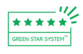 Produktas atitinka 5 žvaigždutes „Green Star System“, kai jo gamybai naudojama perdirbta žaliava, kuri yra tinkama perdirbti. 